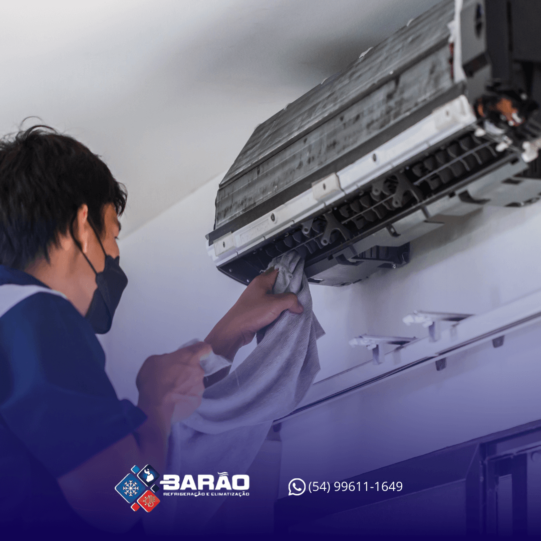 Manutenção de Ar condicionado em Passo Fundo - Barão Refrigeração